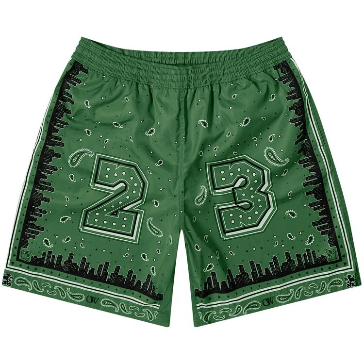 

Шорты для плавания Off-White Bandana Surfer Swim Shorts, разноцветный