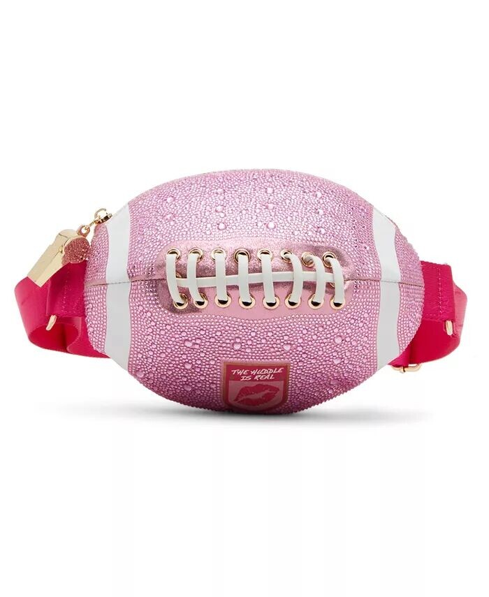 

Сумка-слинг Tackle Me со стразами Betsey Johnson, розовый
