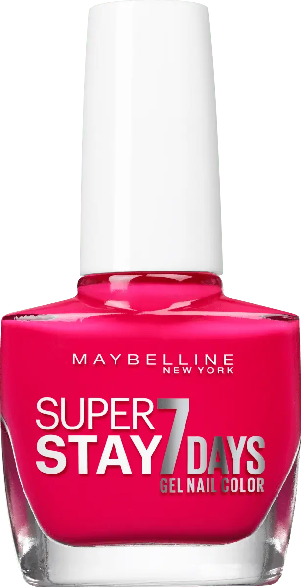 

Nagellac Superstay Forever Strong 7 Days 190 розовый вольт 100мл Maybelline New York