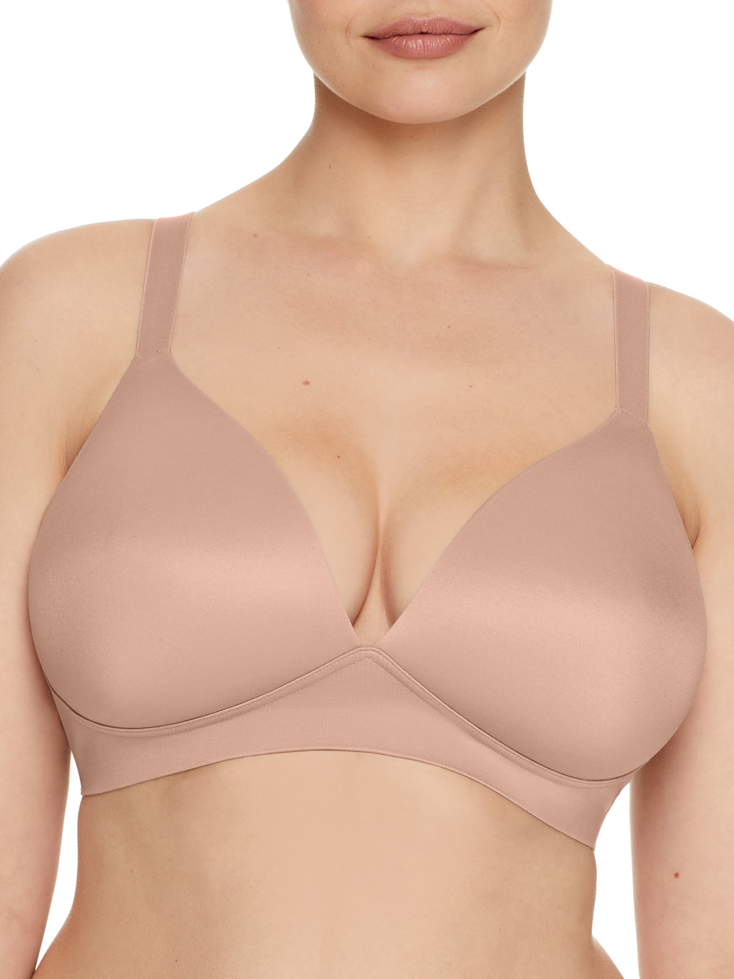 

Бюстгальтер без косточек Bali Women's Comfort Revolution Soft Touch Perfect, цвет evening blush