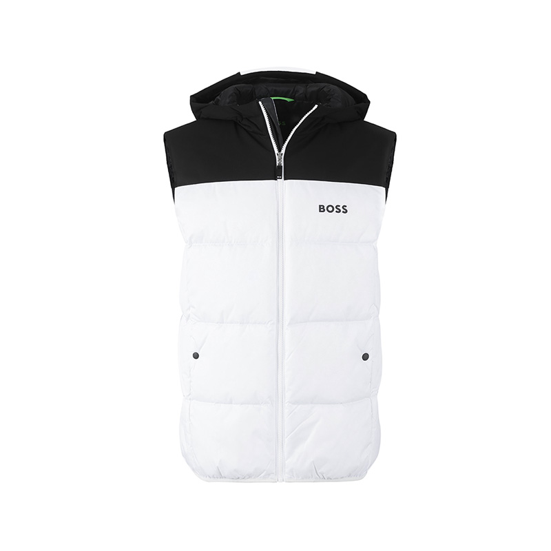 

HUGO BOSS Белая пуховая куртка мужская, White