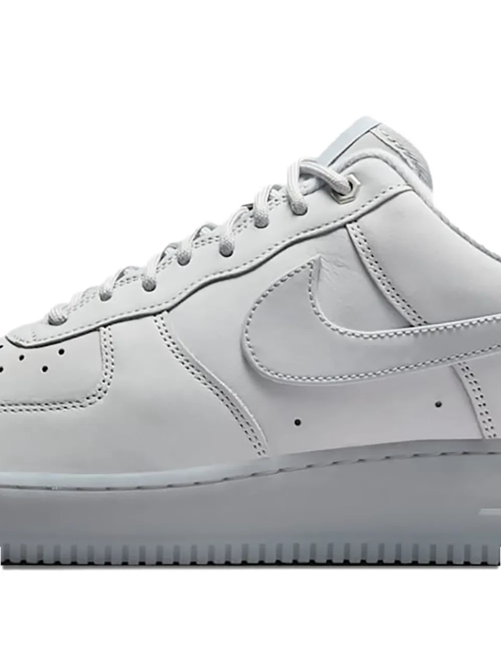 Кеды Air Force 1 '07 WB Nike, серый — фото 2