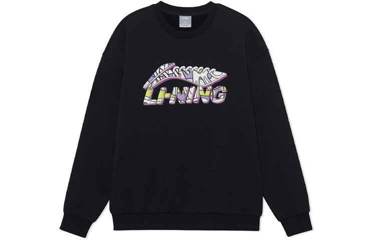

Толстовка Sports Life Collection унисекс, черная Lining, черный