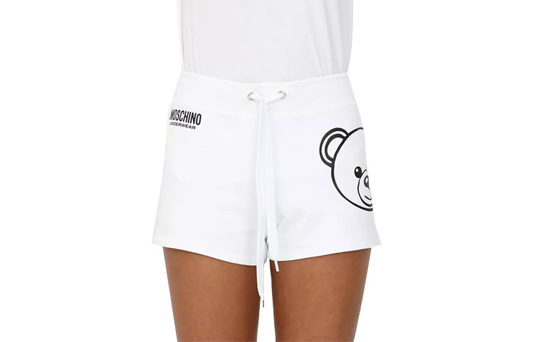 

MOSCHINO Повседневные шорты женские белые