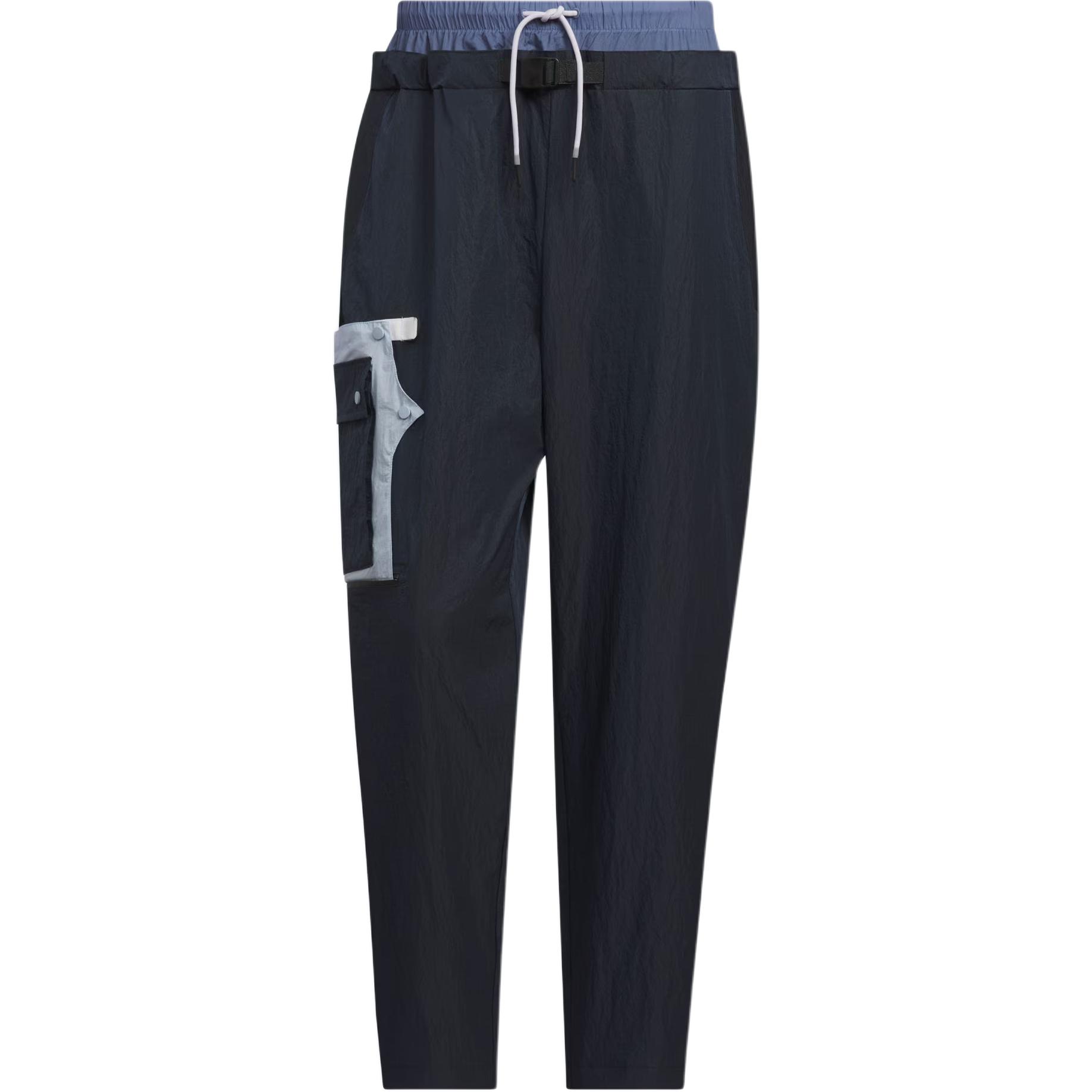 

Adidas FOS FUTURE STYLE WOVEN JOGGERS повседневные штаны Unisex Aurora Ink Blue/Bright White