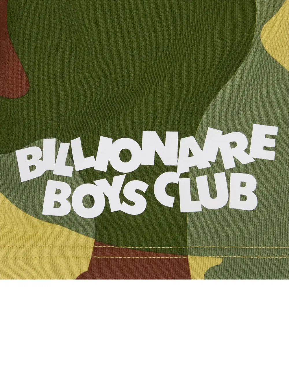 Шорты с камуфляжным рисунком Billionaire Boys Club Kids, зеленый — фото 3