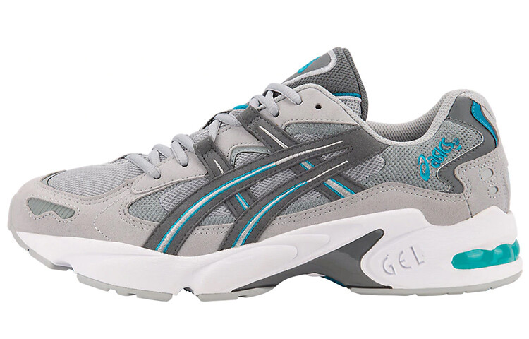 Кроссовки Asics Gel-Kayano 5 Unisex, серый/белый/голубой