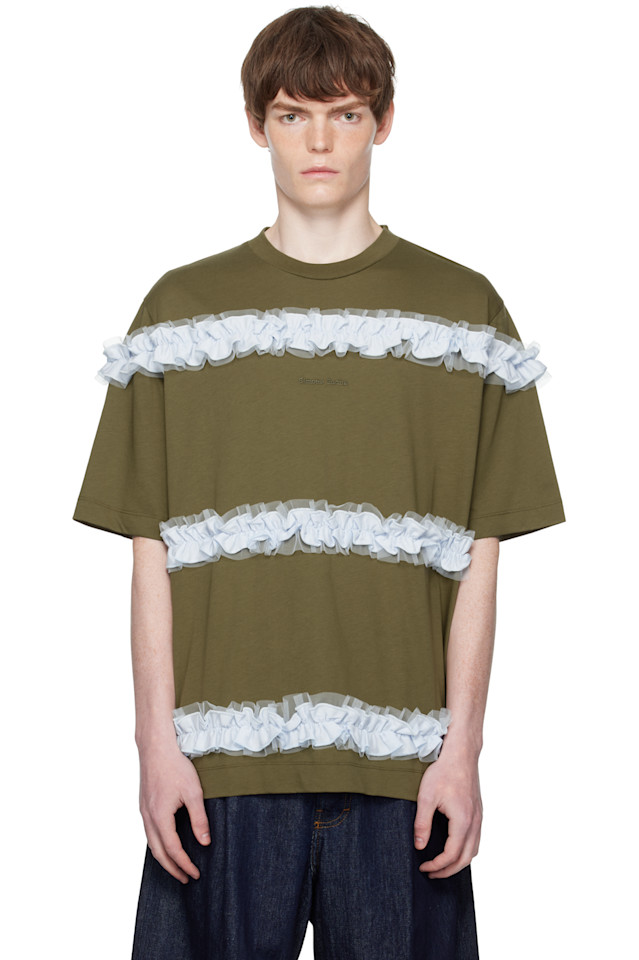 

Футболка с рюшами Simone Rocha, мультиколор