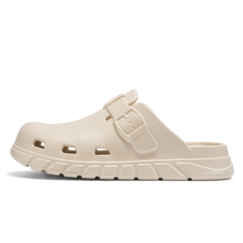 

TELENT Сандалии с закрытым носком, устойчивые к истиранию, бежевые, мужские