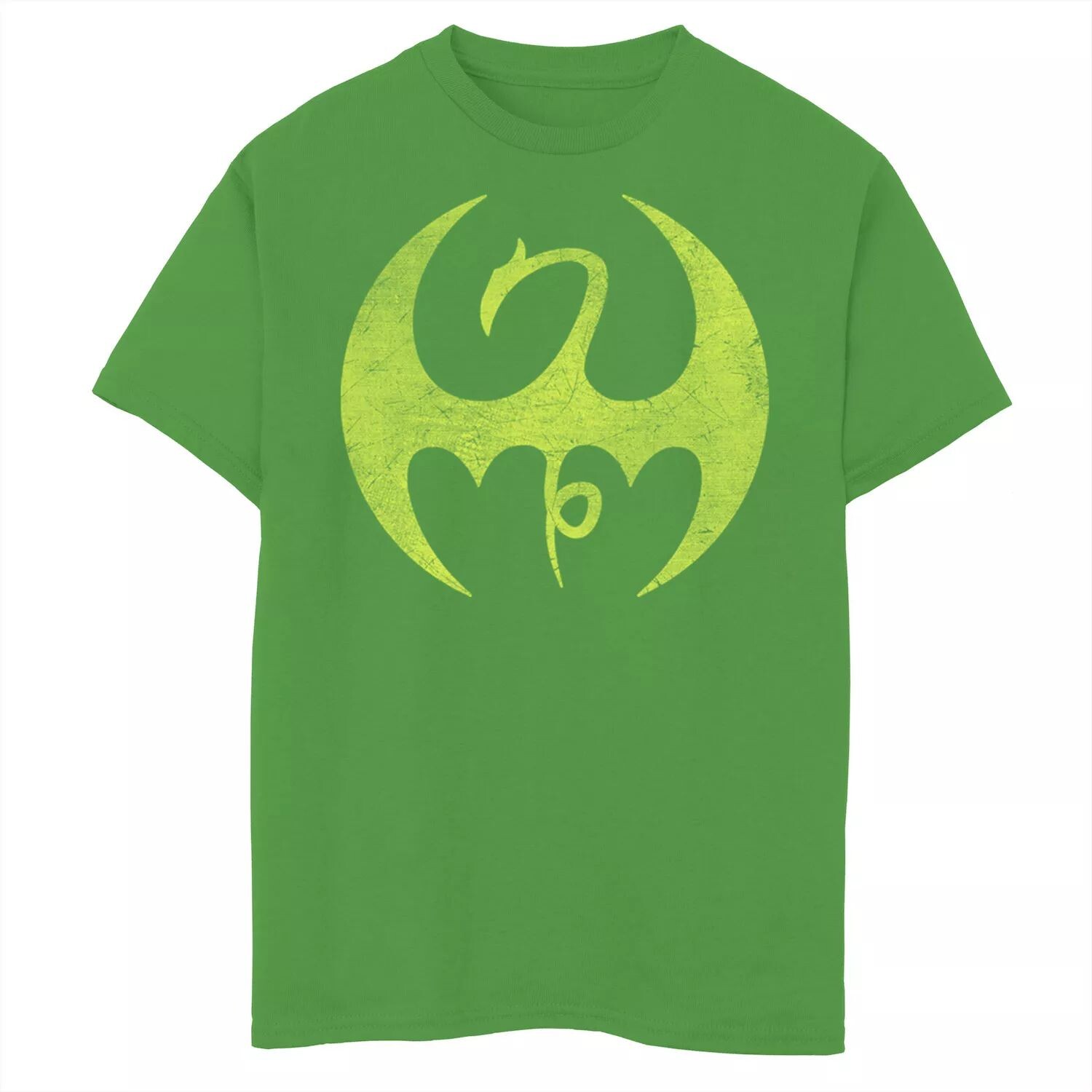 

Футболка с логотипом Marvel Iron Fist и графическим рисунком дракона для мальчиков 8–20 лет Marvel