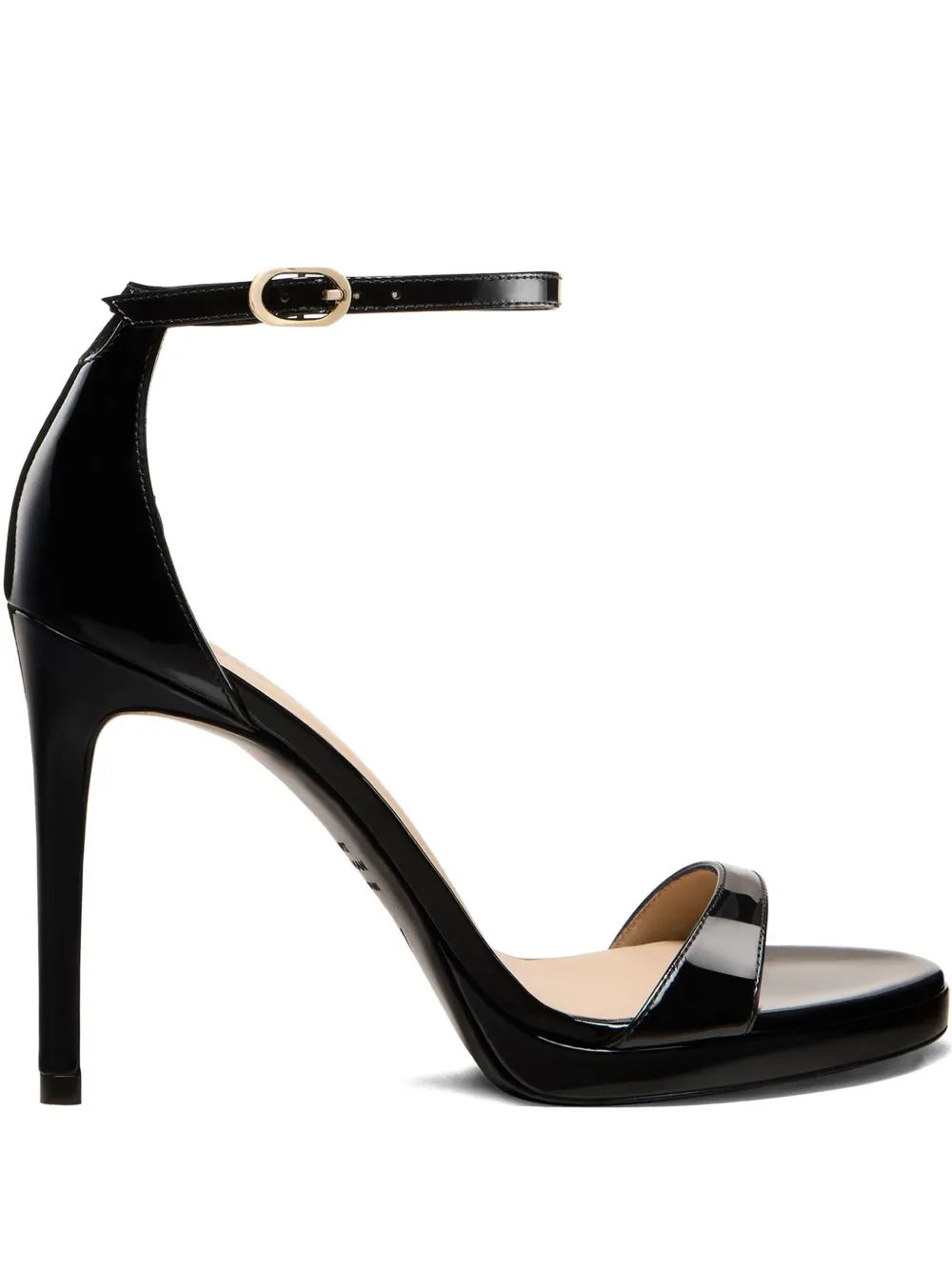 Босоножки на платформе с ремешком на щиколотке Stuart Weitzman, черный