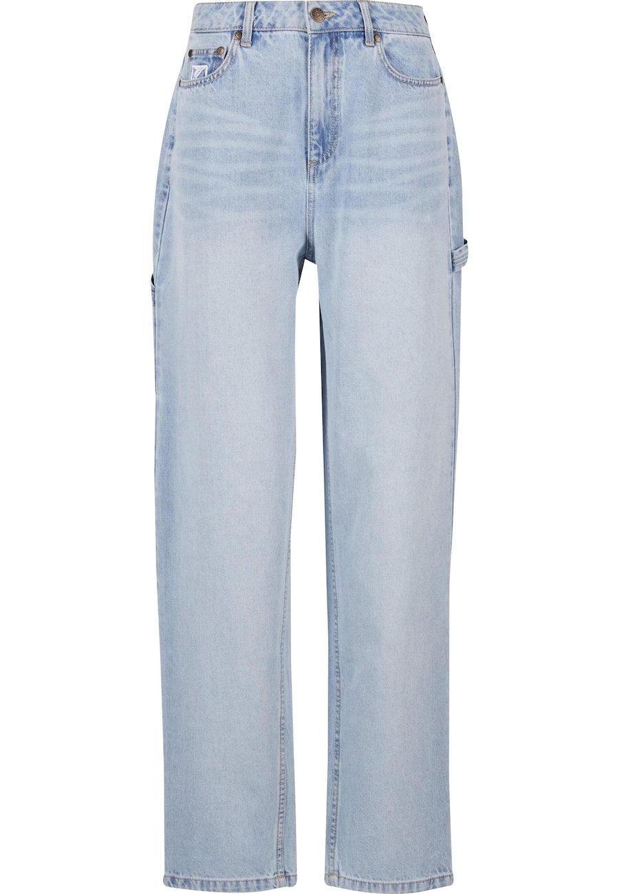 

Зауженные джинсы Karl Kani, светло-голубой