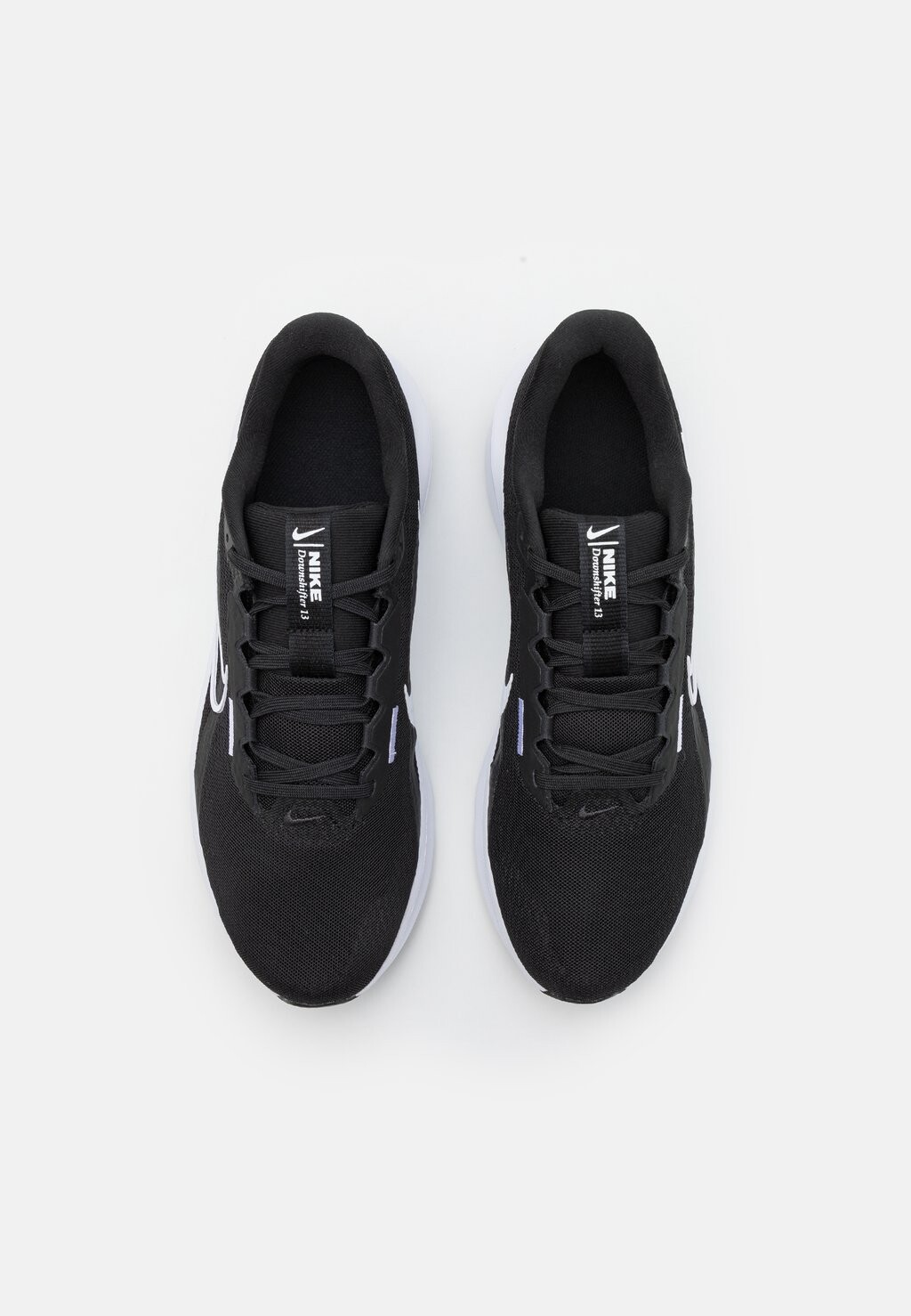 Кроссовки нейтрального цвета Downshifter 13 Nike, цвет black/white/dark smoke grey — фото 4