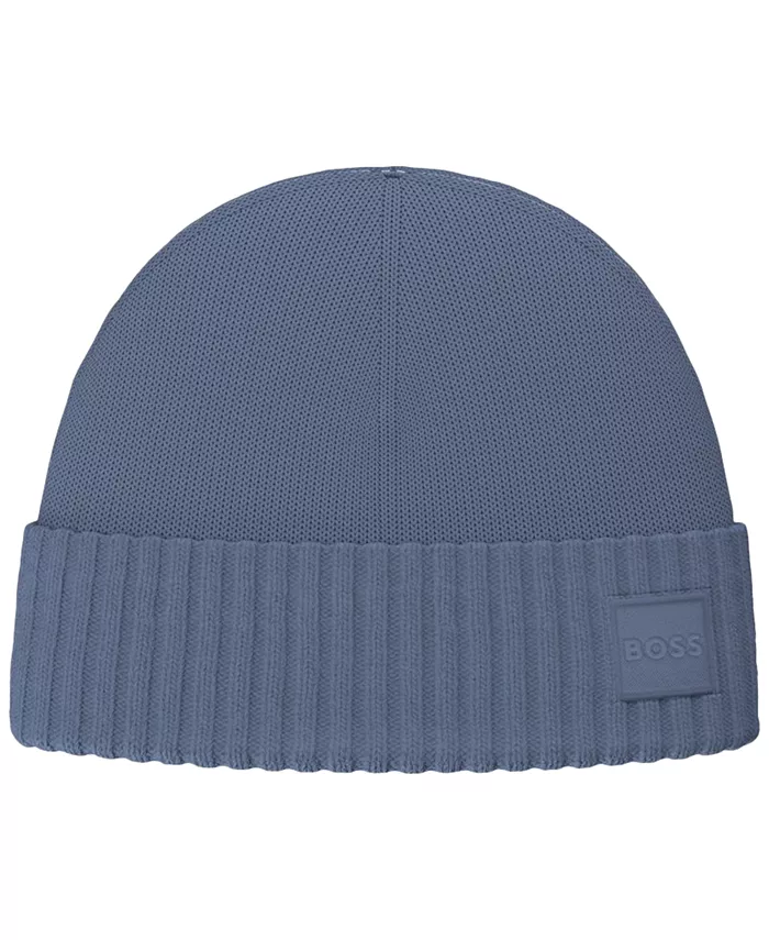 

Мужская шапка Akaio с отворотом Hugo Boss, синий