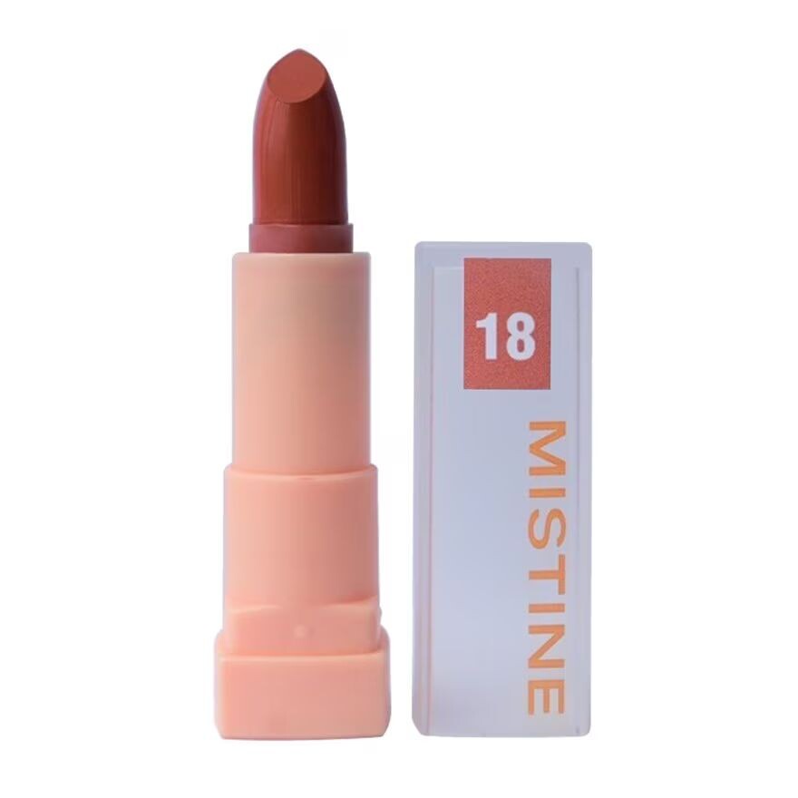 

Mistine Полуматовая мини-губная помада Pretty Me 1,55 г. 18 Брауни, Brownie