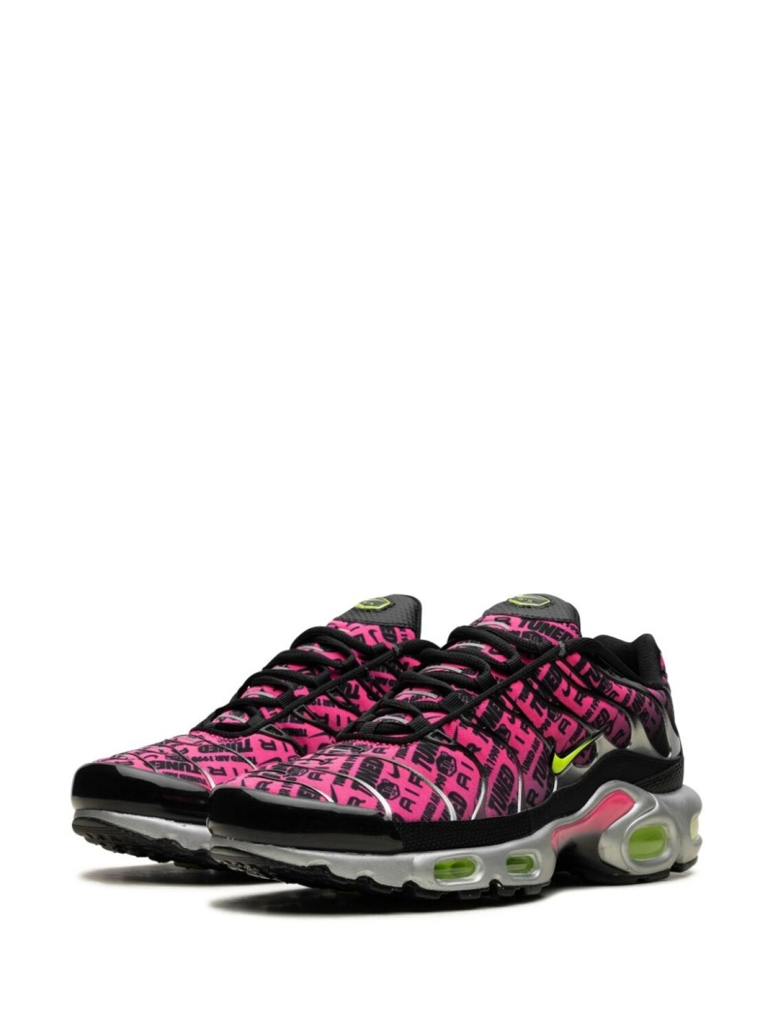 Nike кроссовки Air Max Plus Mercurial XXV 'Hyper Pink Volt', черный — фото 3
