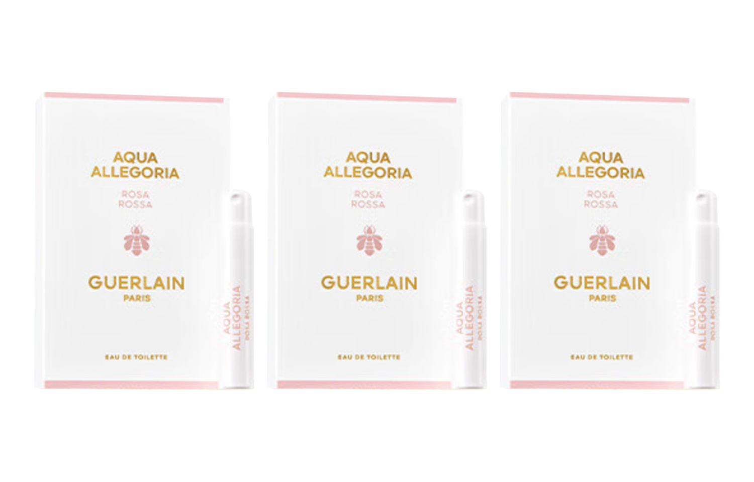 Пробники парфюмерной воды Guerlain Aqua Allegoria Rosa Rossa, 1 мл*5 — фото 4