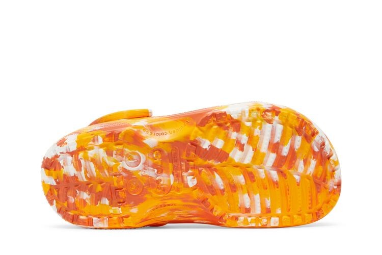 Кроссовки Crocs Honey Nut Cheerios x Classic Clog Kids Rise N’ Style, оранжевый — фото 4