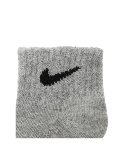 Носки Nike с логотипом Swoosh, 3 пары, серые — фото 2