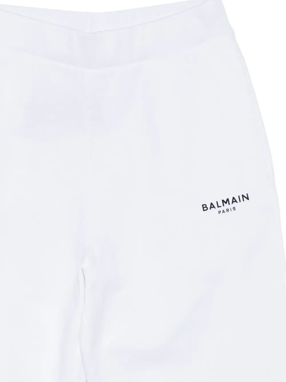 Спортивные брюки с логотипом Balmain Kids, белый — фото 3