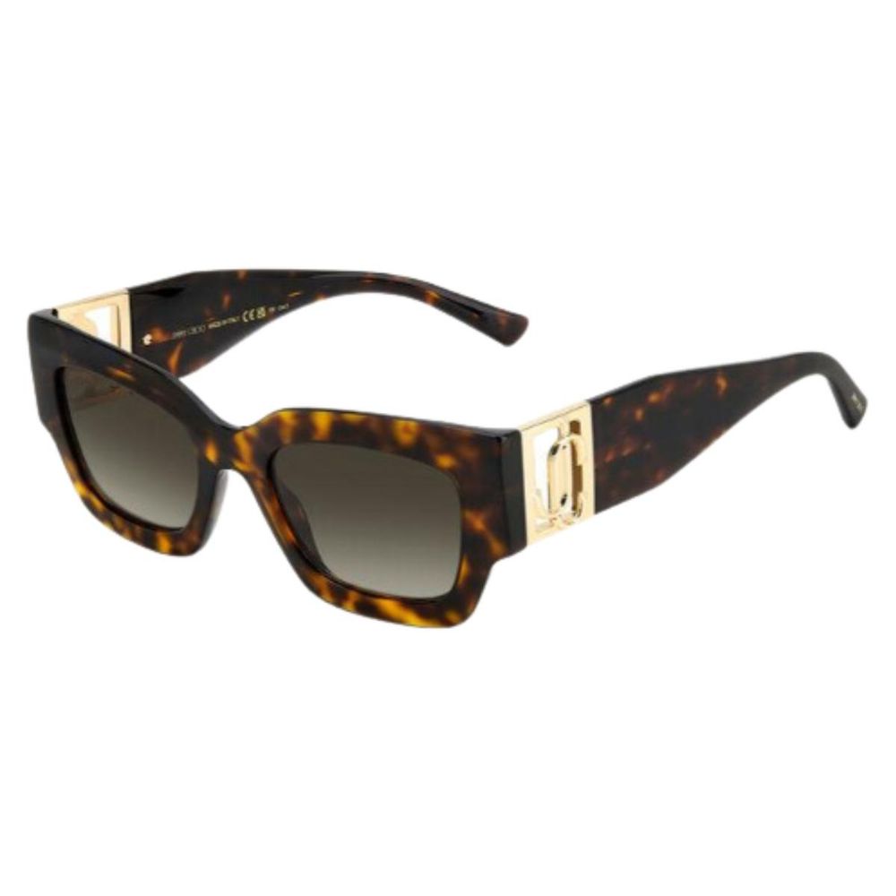 

Солнцезащитные очки из коричневой смолы Jimmy Choo Eyewear