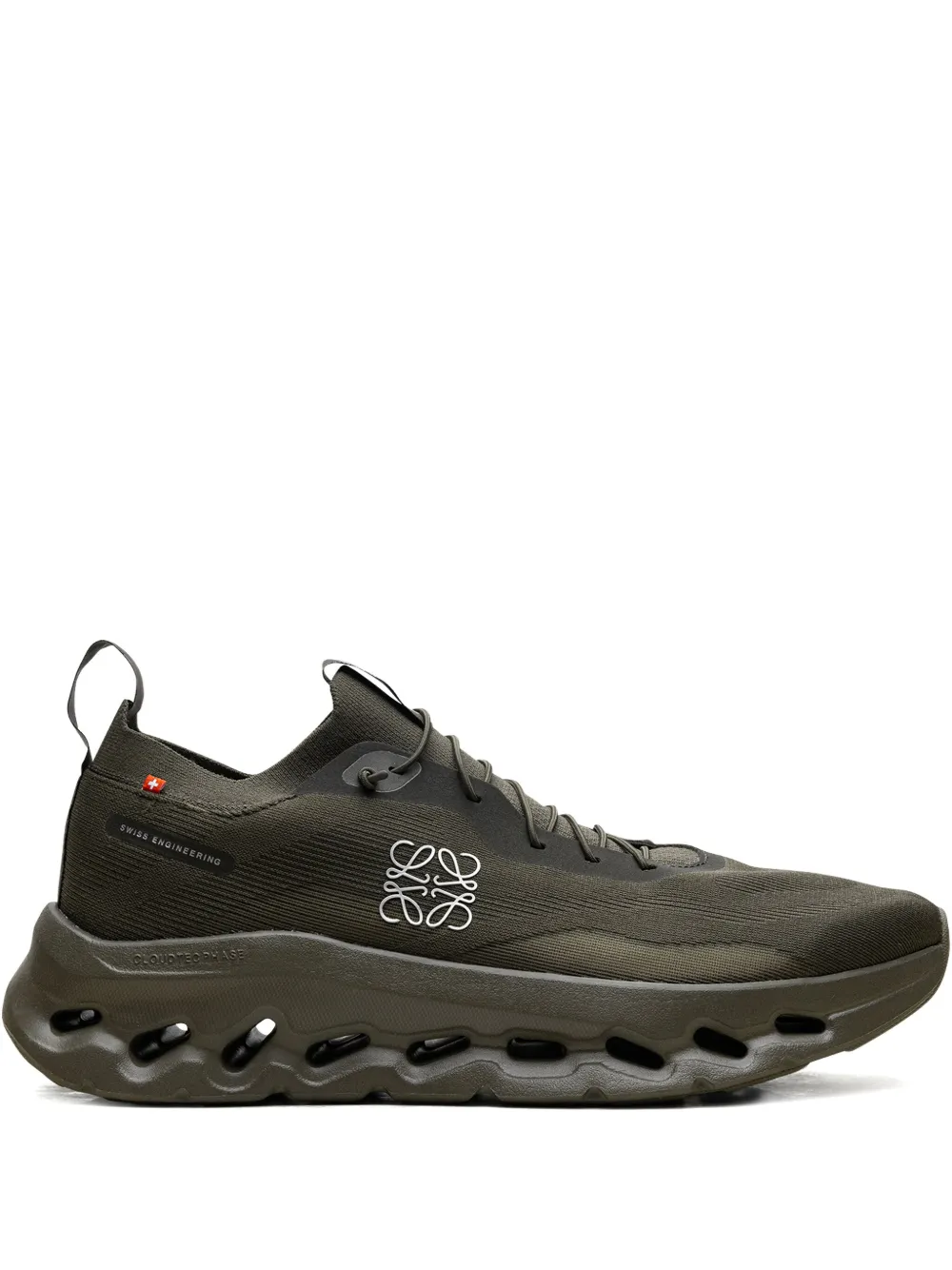 

Кроссовки Cloudtilt Khaki Green из коллаборации с Loewe On Running, зеленый