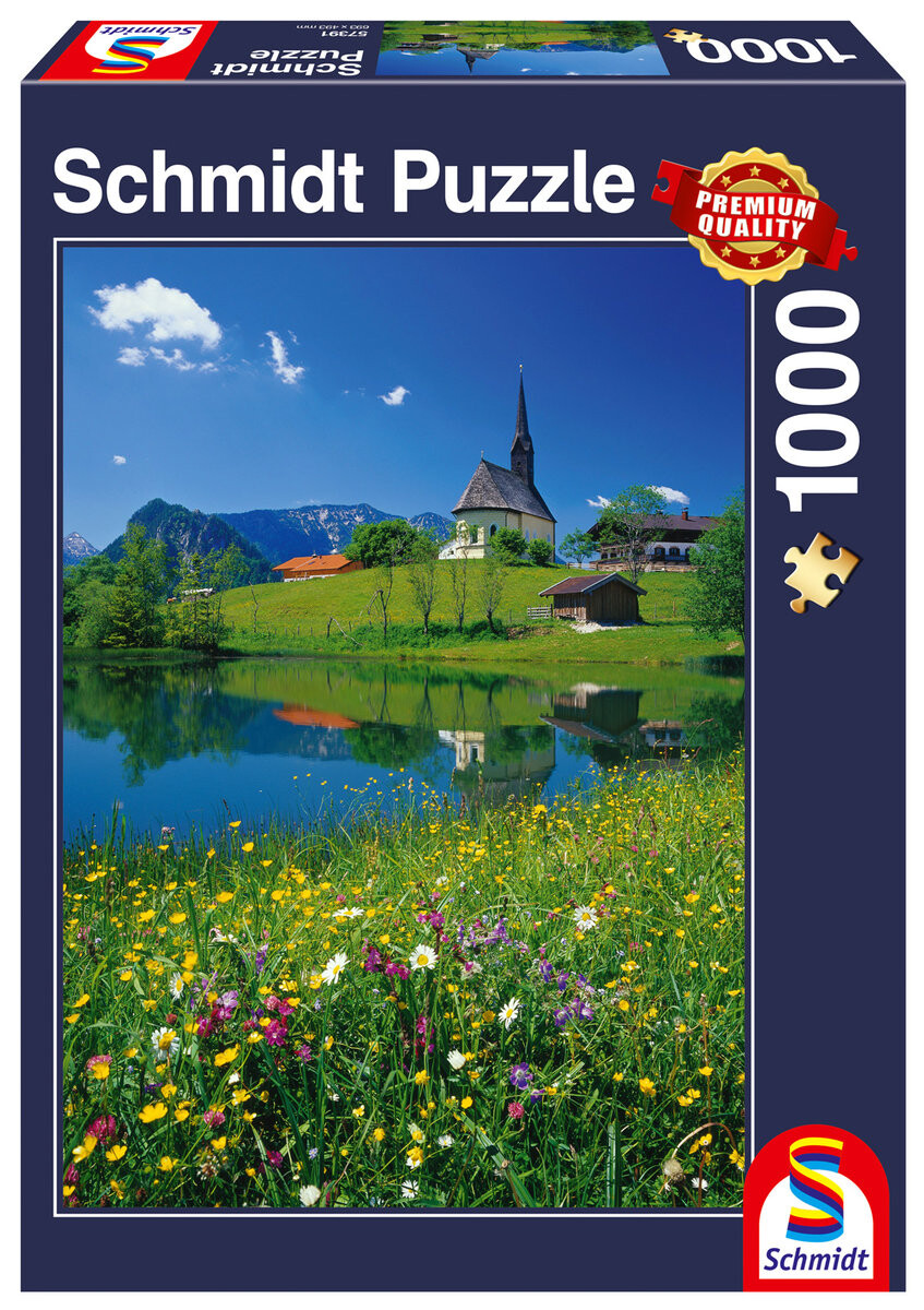 

Шмидт, Пазл PQ Inzell/Бавария/Германия, 1000 шт. Schmidt