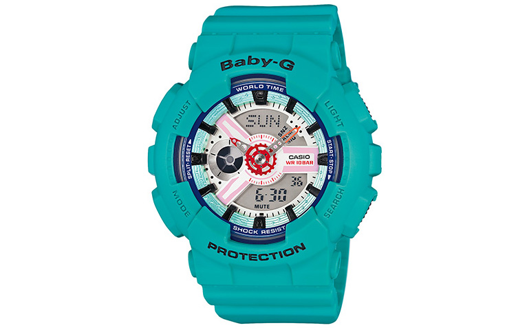 

CASIO Часы Women's BABY-G White Watch BA-110SN-3A