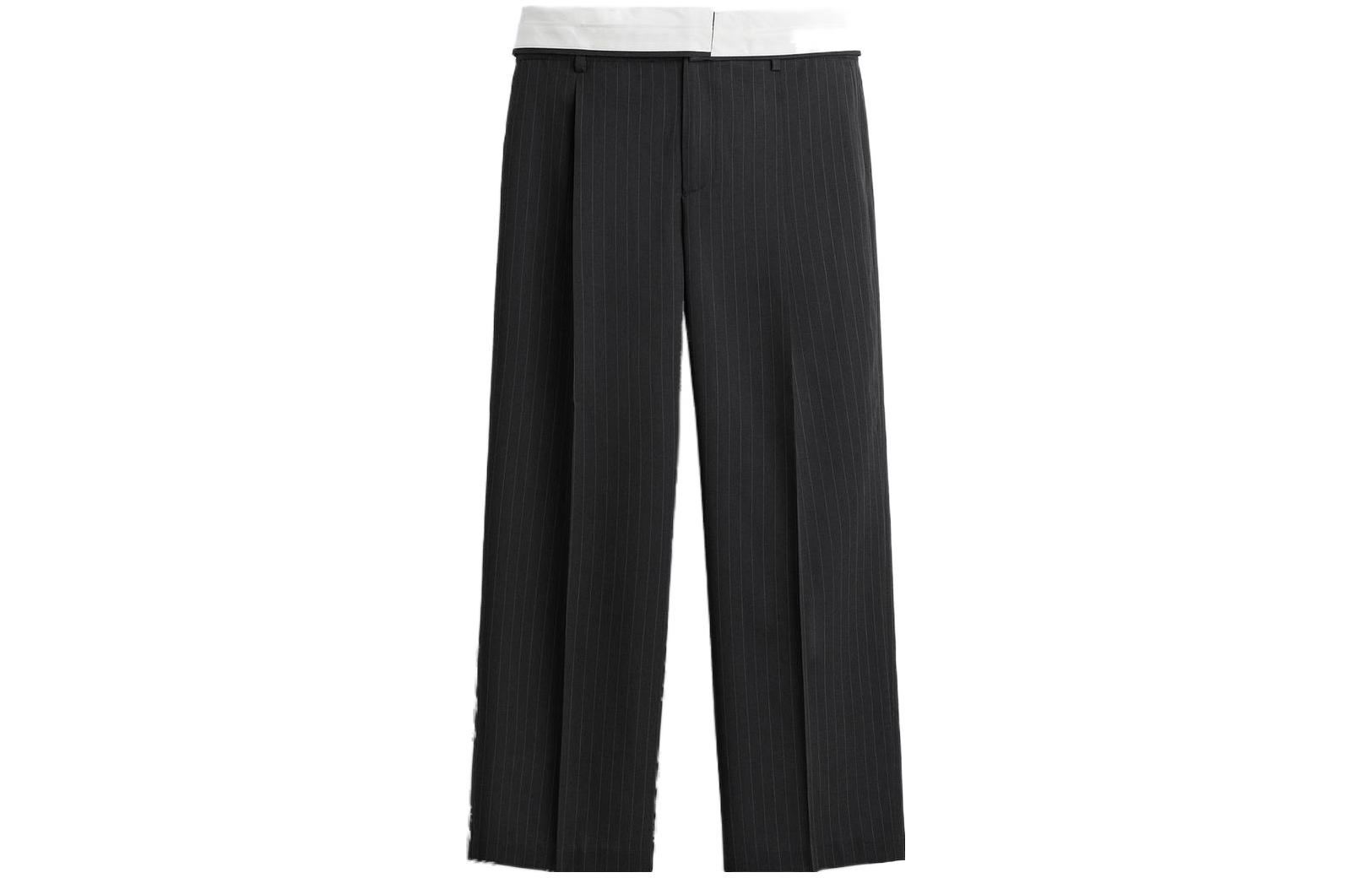 Брюки костюмные мужские темно-синие ZARA — фото 2