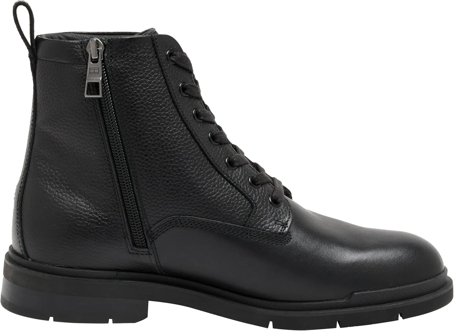 Tommy Hilfiger Herren Низкие ботинки Stiefel Warm из Leder, Black — фото 4