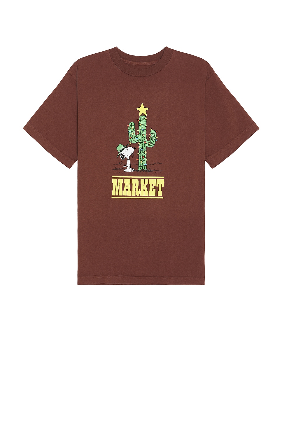 

Футболка Peanuts desert start, washed brown