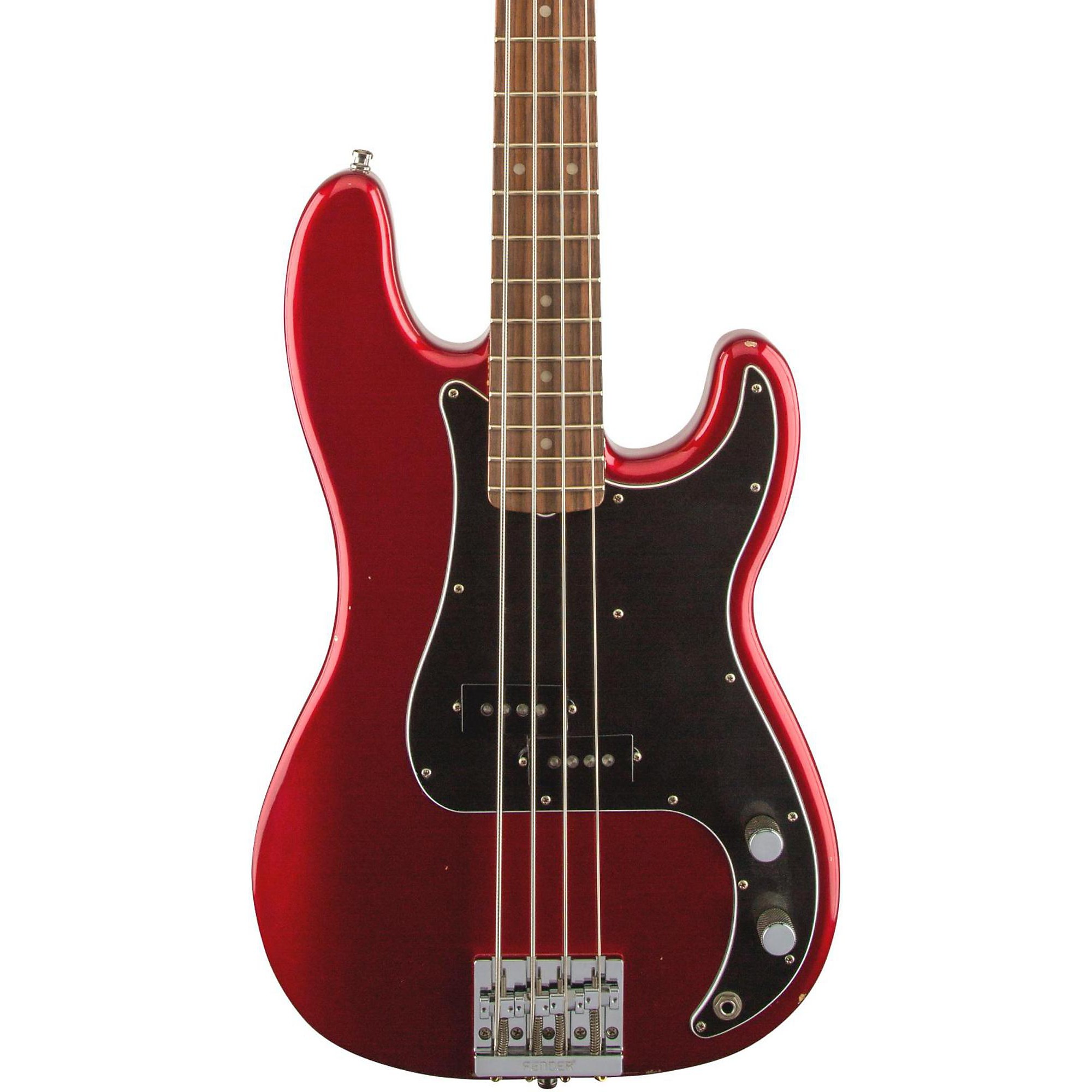 

Накладка на гриф из палисандра Fender Nate Mendel Precision Bass Candy Apple Red