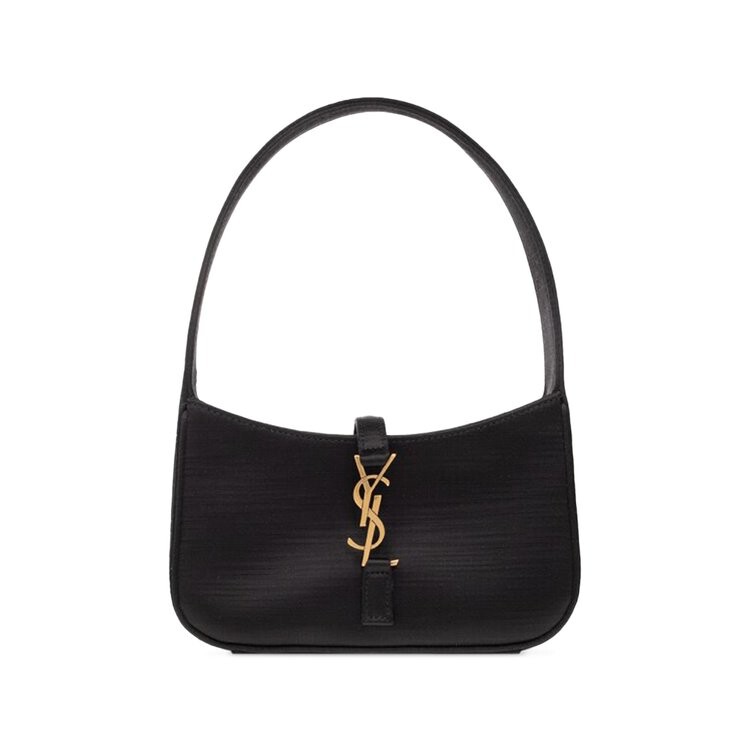 

Сумка top-handle Saint Laurent Mini Hobo Bag, черный
