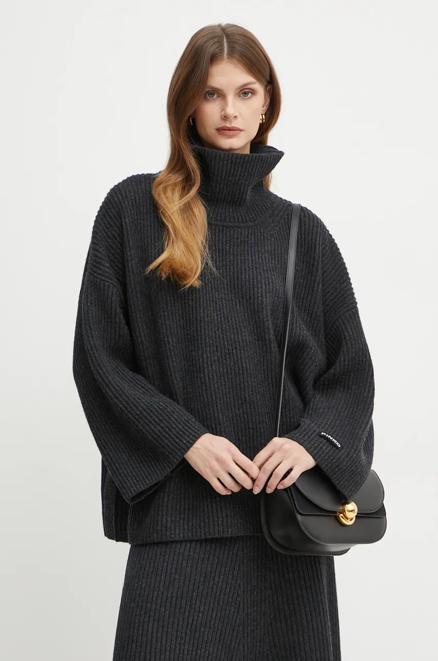 

Шерстяной свитер Pinko, серый