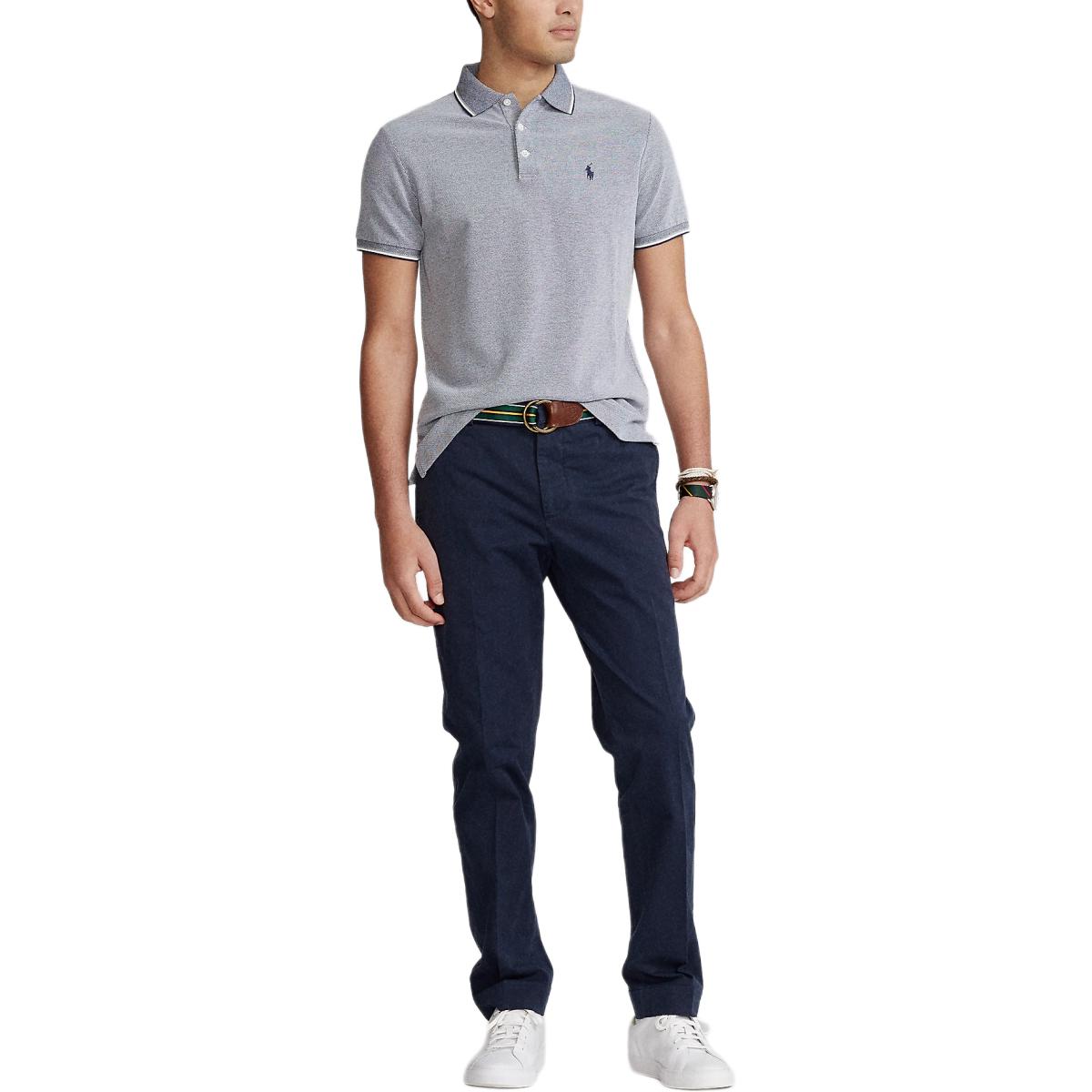 Поло SS25 мужская Polo Ralph Lauren, синий — фото 3