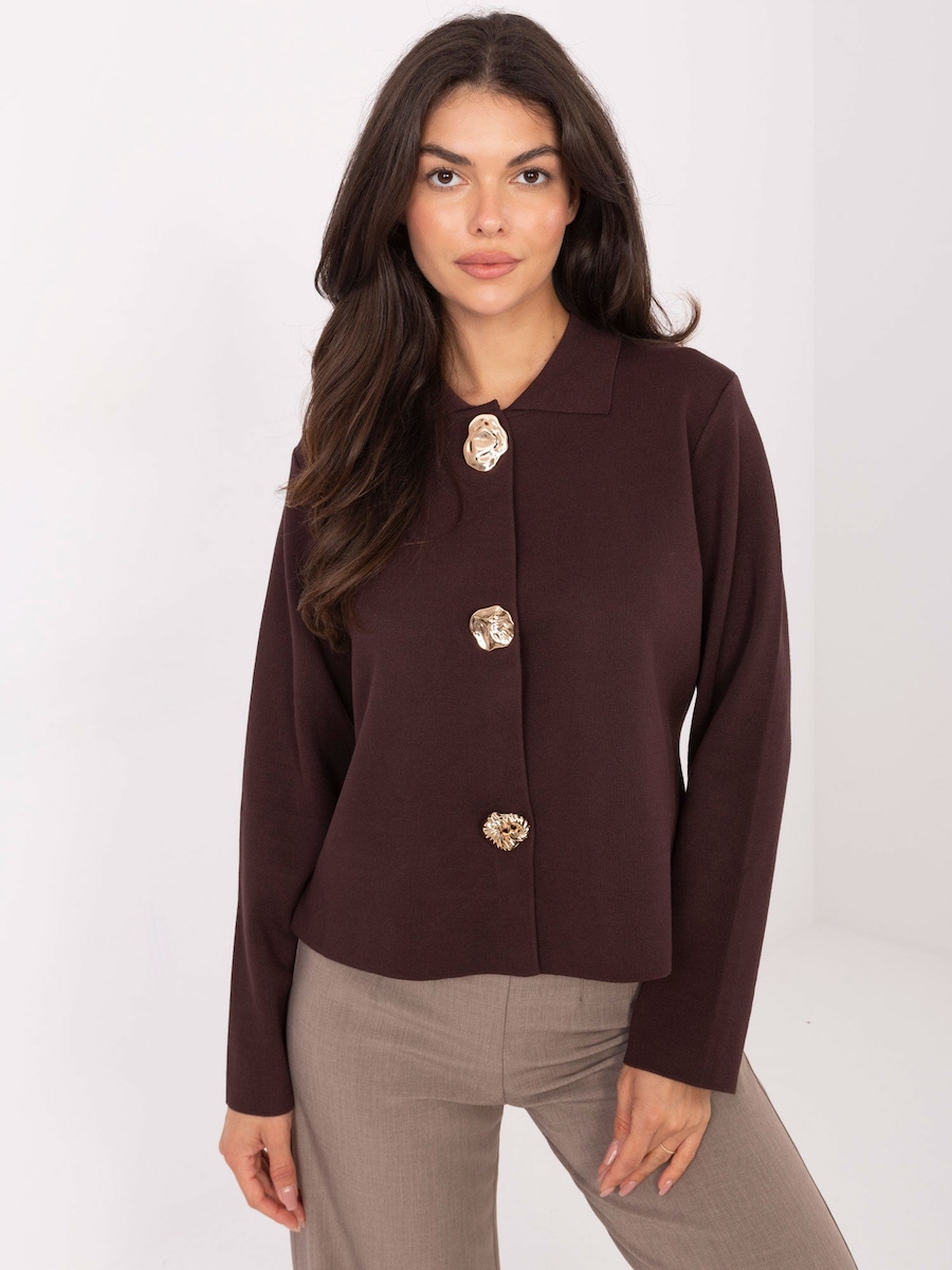 

Вязаный топ Madnezz House, каштаново-коричневый