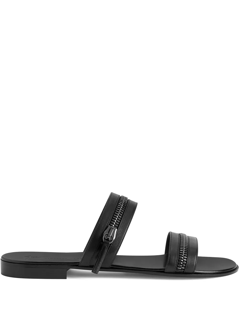 

Сандалии Brad с молниями Giuseppe Zanotti, черный
