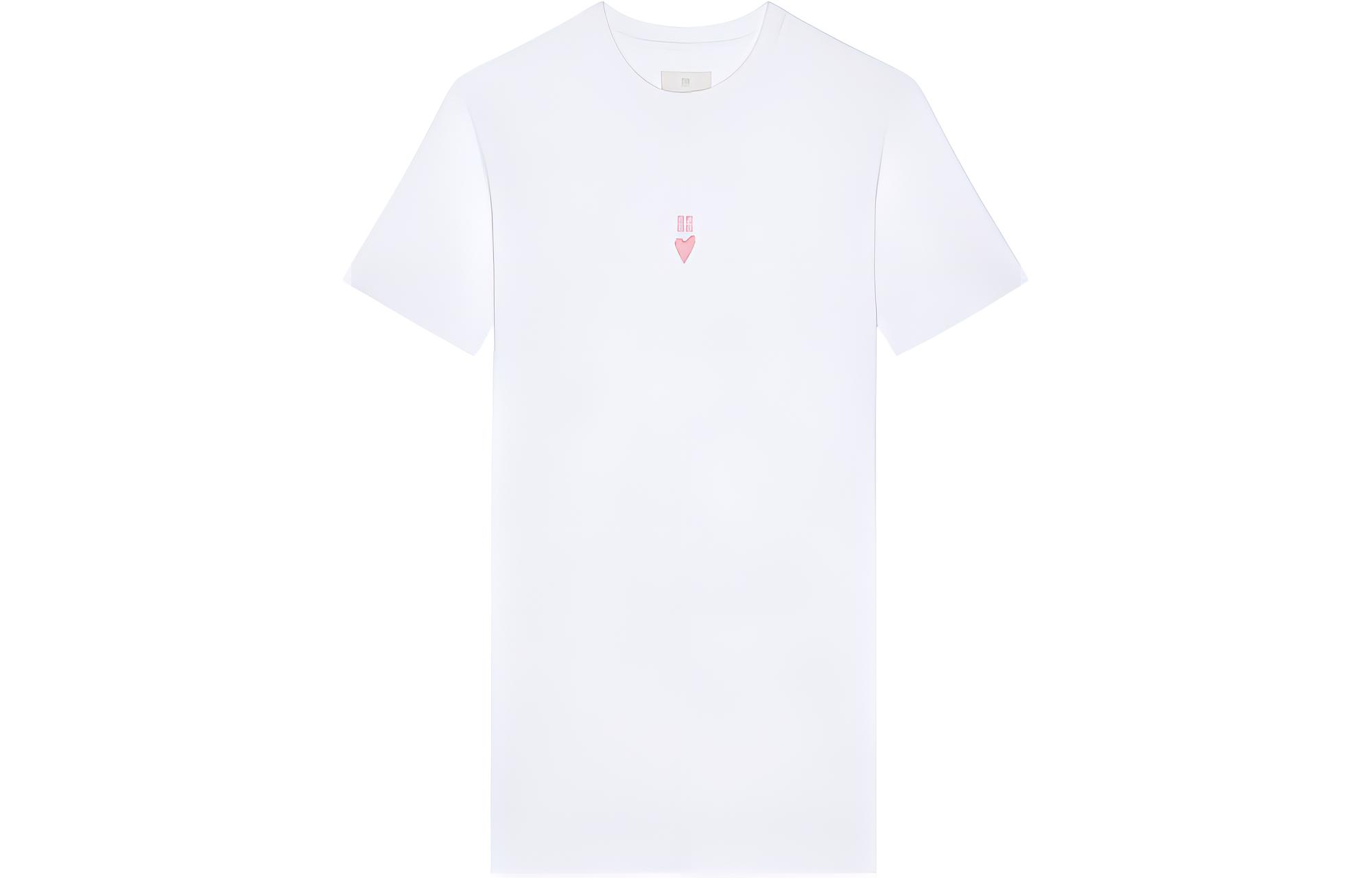 

Платье GIVENCHY SS24 с короткими рукавами, белое