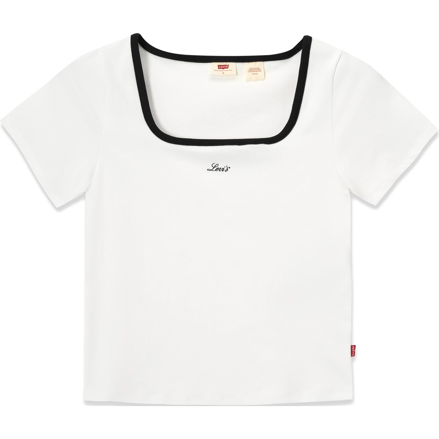 Levis Футболка Levi's SS24 Summer Collection женская белая — фото 2
