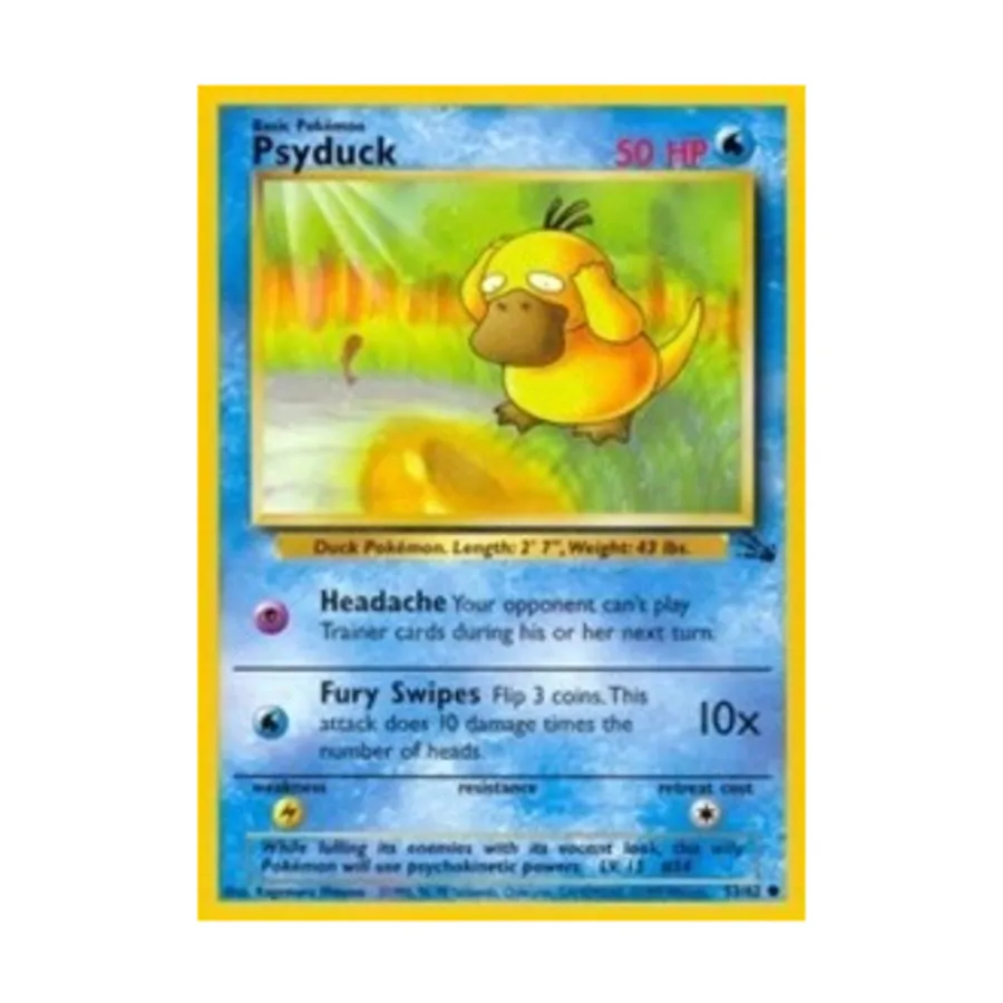 

CCG Псайдак (C) #53, Pokemon - Fossil - Singles