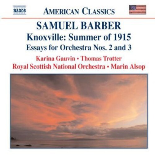 

CD диск Barber / Gauvin / Trotter / Alsop / Rsno: Knoxville: Summer of 1915