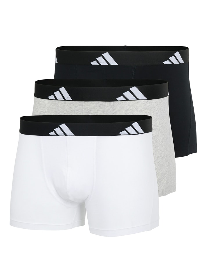 

Трусы боксеры adidas, цвет schwarz/weiß/grau