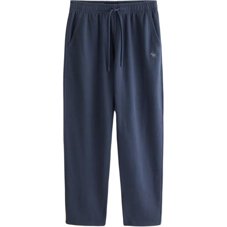 

Abercrombie＆Fitch Вязаные спортивные брюки мужские морской синий