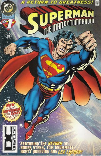 

DC Comics; # 1, Superman the Man of Tomorrow "Past, Present & Future" (No. 1, 1995) (DC)