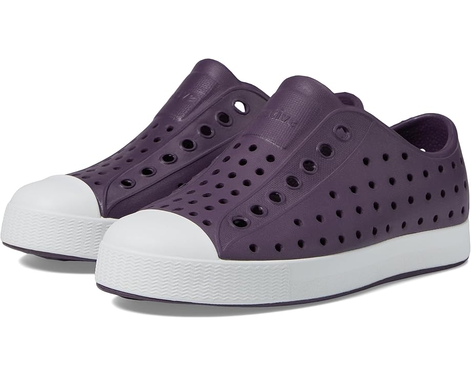 

Кроссовки Native Shoes Kids Jefferson, цвет Velvet Purple/Shell White