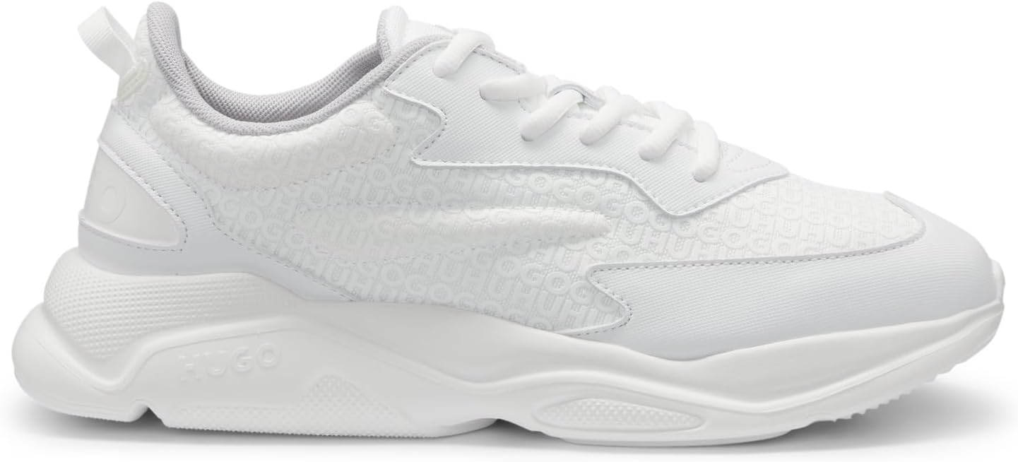 

HUGO Мужские современные беговые кроссовки, White
