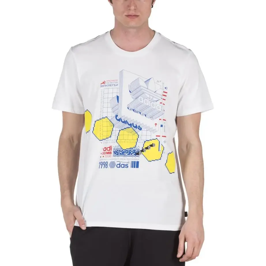 Adidas Originals Футболка VETTER для скейтбординга мужская white — фото 3