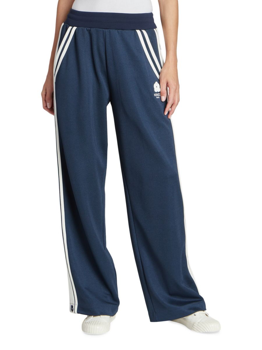 

Спортивные брюки с логотипом Pique Kenzo, цвет Midnight Blue