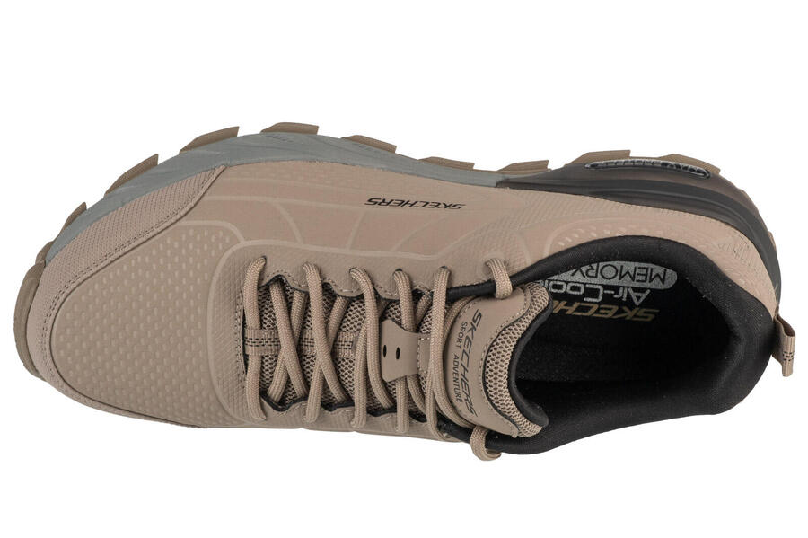 Кроссовки мужские Skechers Max Protect Irongu бежевые — фото 3