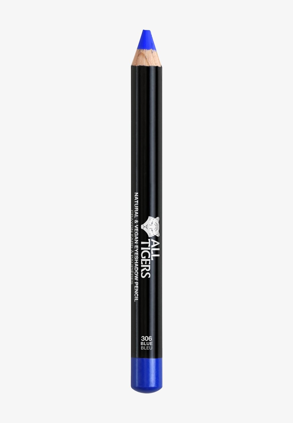 

Тени для век Natural & Vegan Eyeshadow Pencil All Tigers, цвет blue "always look up"